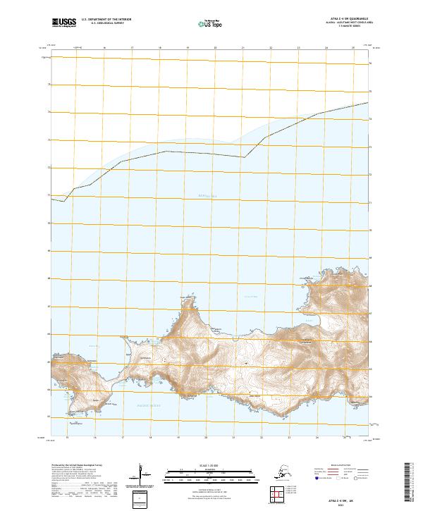 Atka C-4 SW, AK — USGS 7.5-minute topo (2021)