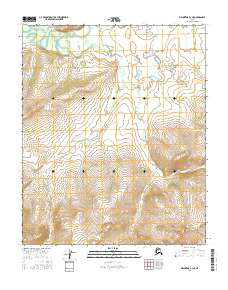 Melozitna B-3 NE, AK — USGS 7.5-minute topo (2016)