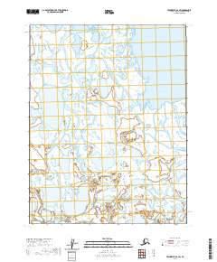 Teshekpuk D-3 SW, AK — USGS 7.5-minute topo (2020)