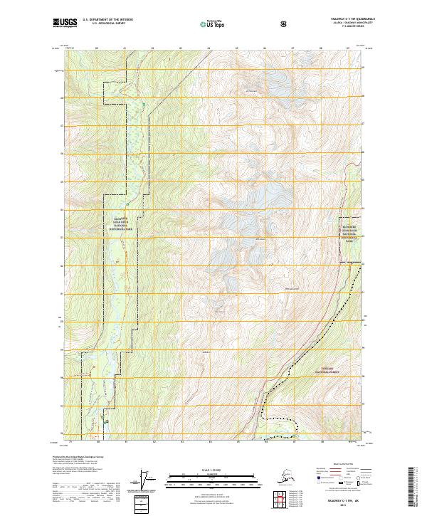 Skagway C-1 SW, AK — USGS 7.5-minute topo (2021)