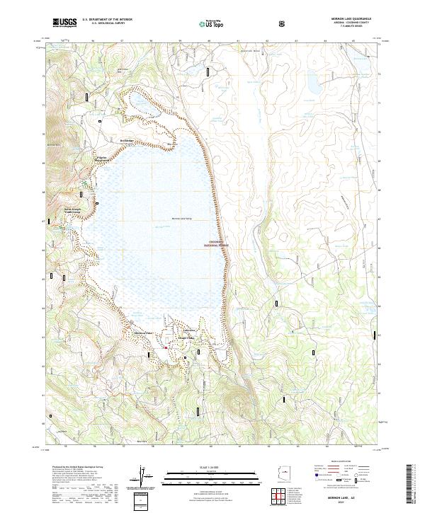 Mormon Lake, AZ — USGS 7.5-minute topo (2021)