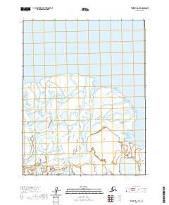 Teshekpuk D-3 SE, AK — USGS 7.5-minute topo (2020)