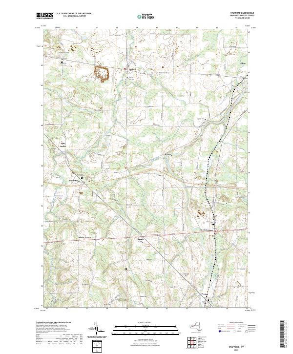 Stafford, NY — USGS 7.5-minute topo (2023)