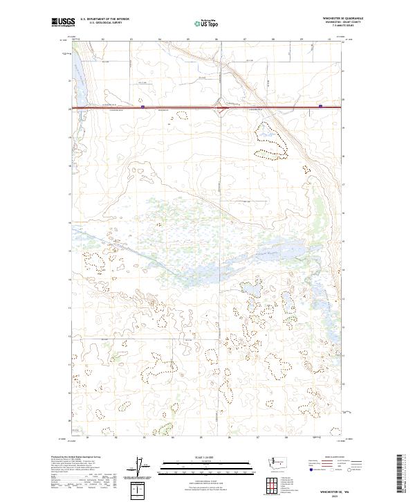 Winchester SE, WA — USGS 7.5-minute topo (2023)
