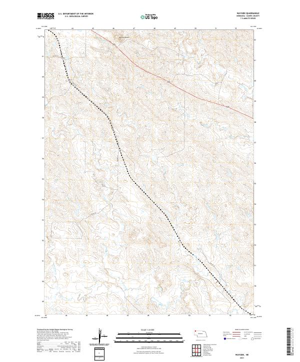 Wayside, NE — USGS 7.5-minute topo (2021)