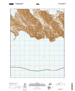 Unimak A-4 SE, AK — USGS 7.5-minute topo (2020)