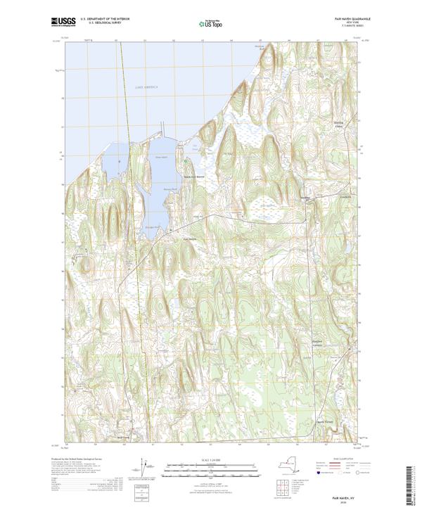 Fair Haven, NY — USGS 7.5-minute topo (2026)