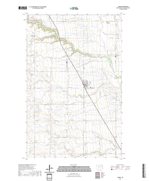 Lankin, ND — USGS 7.5-minute topo (2024)