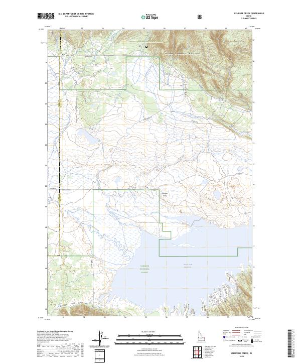 Icehouse Creek, ID — USGS 7.5-minute topo (2024)