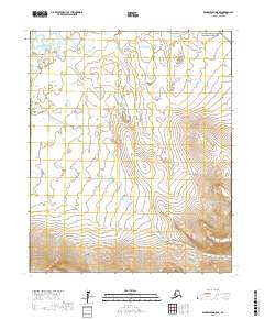 Bendeleben B-5 SE, AK — USGS 7.5-minute topo (2017)