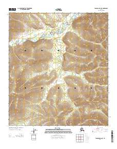 Tanacross D-4 NE, AK — USGS 7.5-minute topo (2013)
