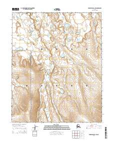 Bendeleben D-6 NW, AK — USGS 7.5-minute topo (2014)