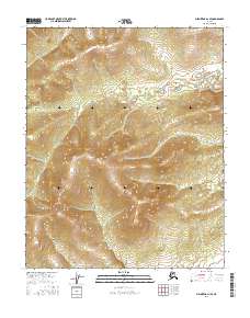 Melozitna D-1 SE, AK — USGS 7.5-minute topo (2016)