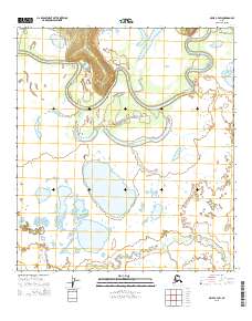 Ophir C-4 SW, AK — USGS 7.5-minute topo (2015)