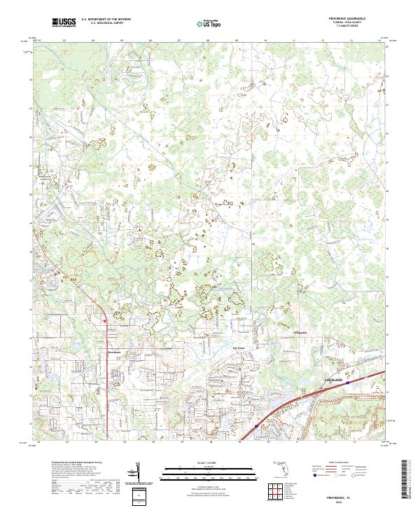 Providence, FL — USGS 7.5-minute topo (2024)