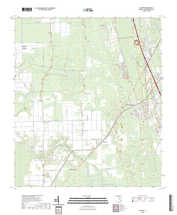 Elkton, FL — USGS 7.5-minute topo (2024)
