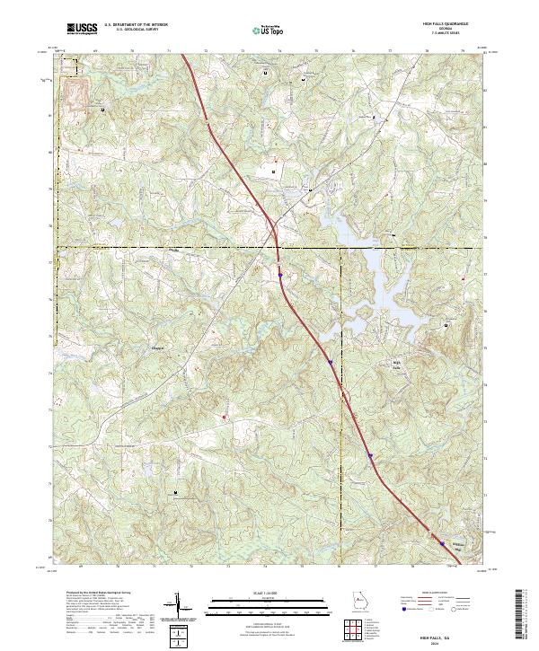 High Falls, GA — USGS 7.5-minute topo (2024)