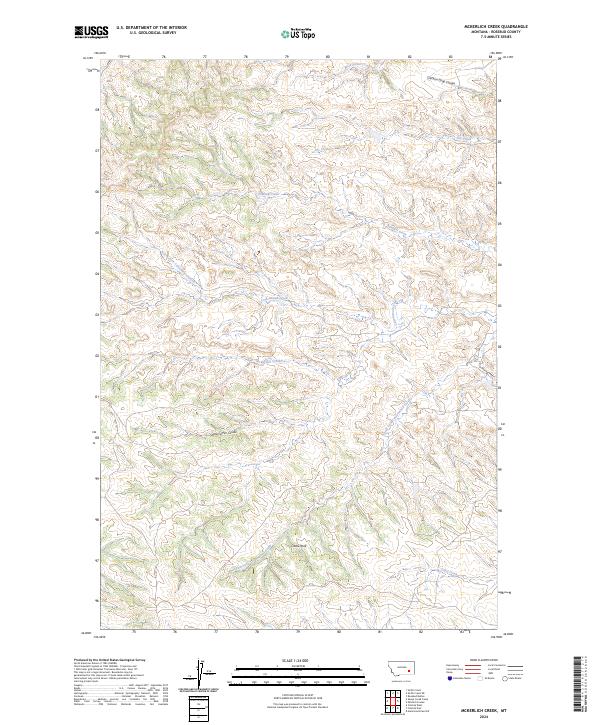 McKerlich Creek, MT — USGS 7.5-minute topo (2024)
