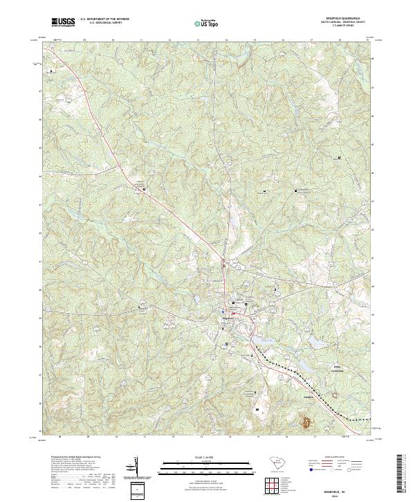 Edgefield, SC — USGS 7.5-minute topo (2024)