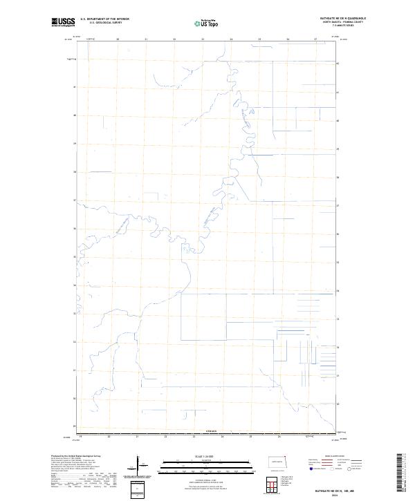 Bathgate NE OE N, ND-MB — USGS 7.5-minute topo (2024)