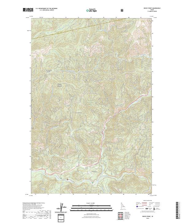 Rocky Point, ID — USGS 7.5-minute topo (2024)