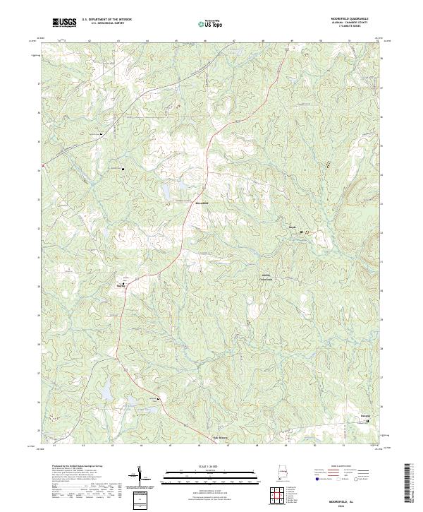 Moorefield, AL — USGS 7.5-minute topo (2024)