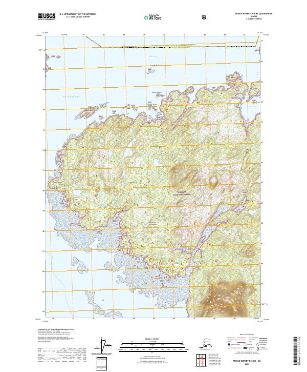 Prince Rupert D-5 NE, AK — USGS 7.5-minute topo (2021)