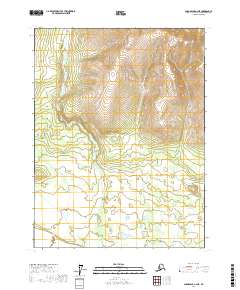 Chandalar A-2 NE, AK — USGS 7.5-minute topo (2017)