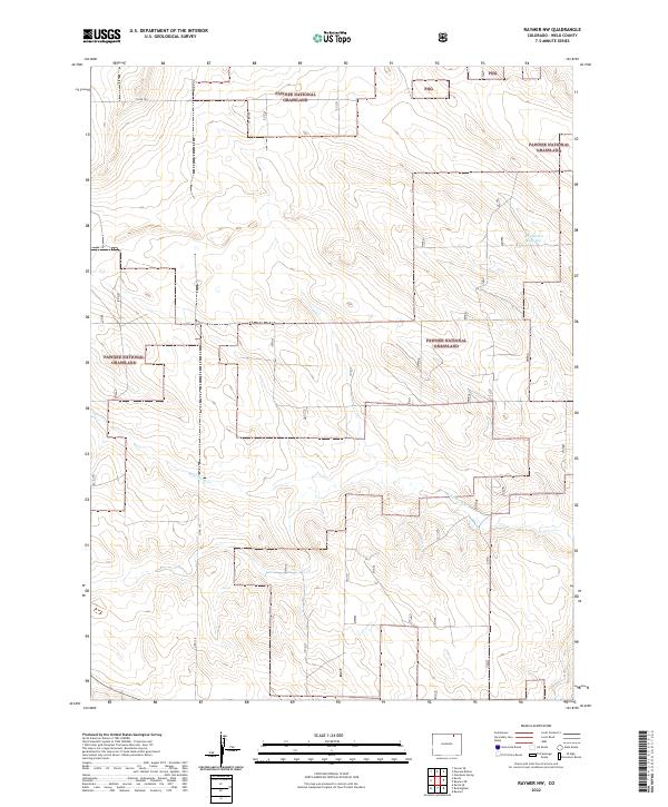 Raymer NW, CO — USGS 7.5-minute topo (2022)