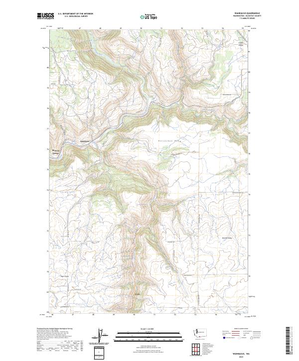 Wahkiacus, WA — USGS 7.5-minute topo (2023)
