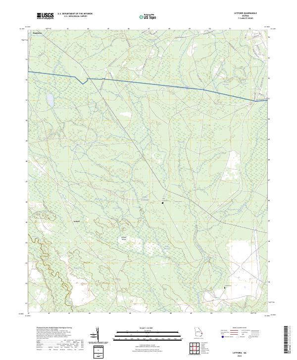 Letford, GA — USGS 7.5-minute topo (2024)