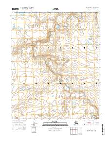 Wainwright A-3 NE, AK — USGS 7.5-minute topo (2014)