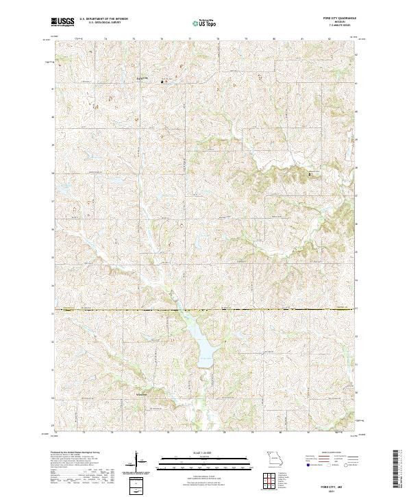 Ford City, MO — USGS 7.5-minute topo (2021)