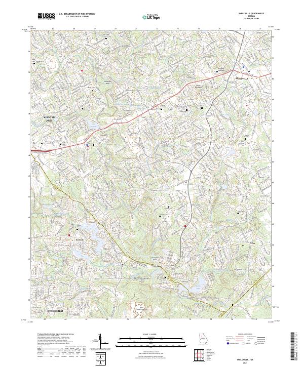 Snellville, GA — USGS 7.5-minute topo (2024)