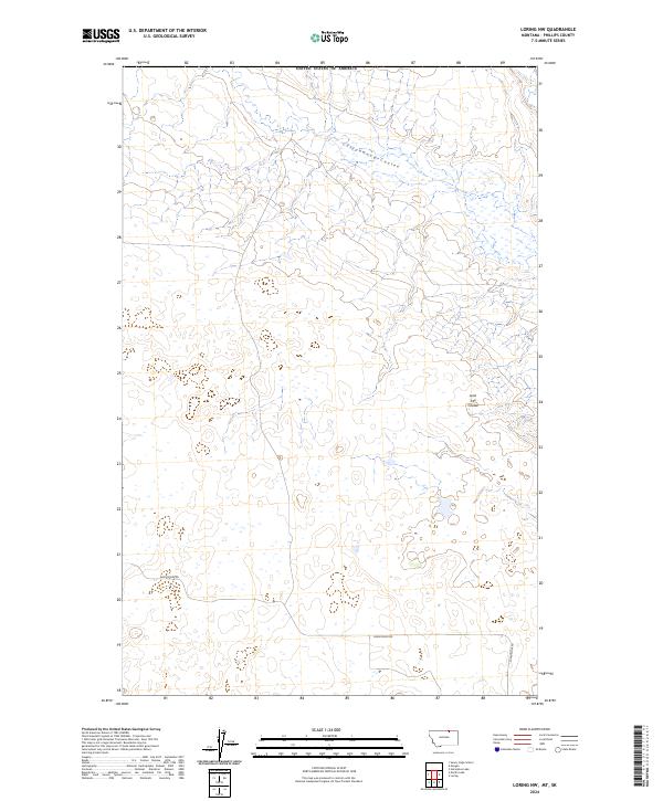 Loring NW, MT-SK — USGS 7.5-minute topo (2024)