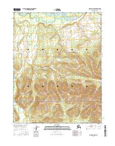 Hughes C-5 NW, AK — USGS 7.5-minute topo (2016)