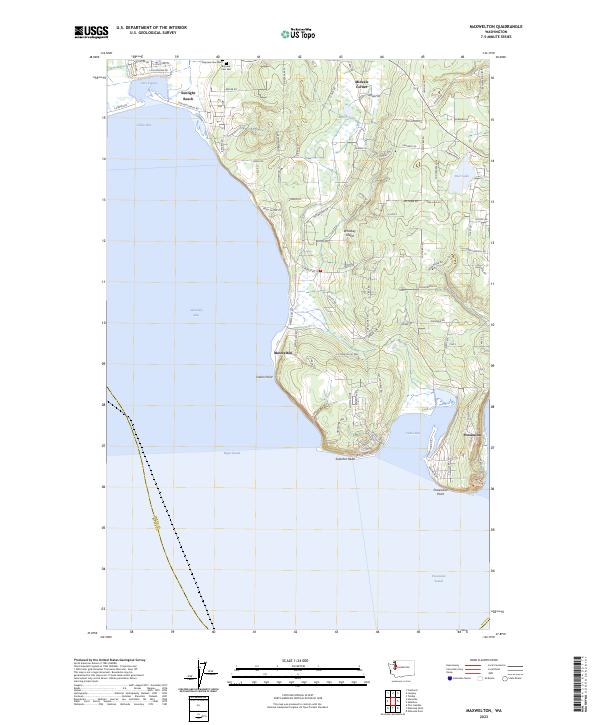 Maxwelton, WA — USGS 7.5-minute topo (2023)