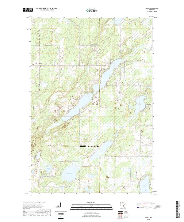Giese, MN — USGS 7.5-minute topo (2022)