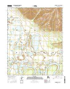 Shungnak A-1 SE, AK — USGS 7.5-minute topo (2016)