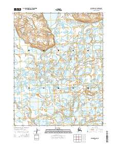 Selawik D-6 SE, AK — USGS 7.5-minute topo (2015)