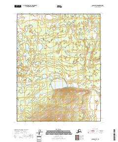 Coleen B-5 SE, AK — USGS 7.5-minute topo (2018)