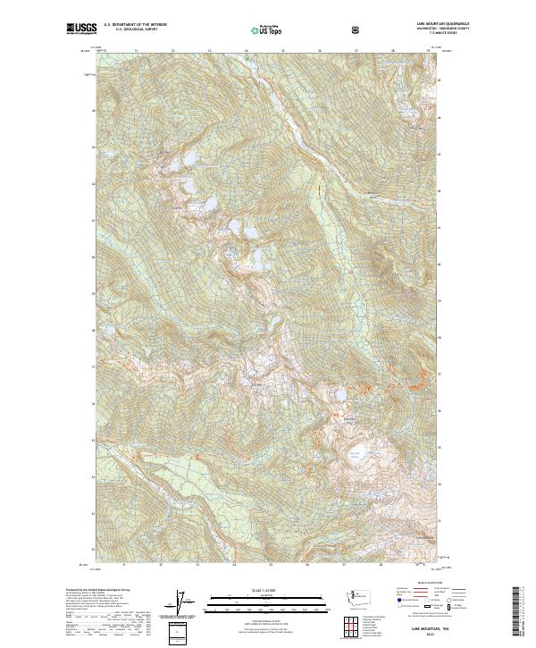 Lime Mountain, WA — USGS 7.5-minute topo (2023)