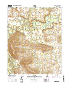 Hughes B-5 SW, AK — USGS 7.5-minute topo (2016)