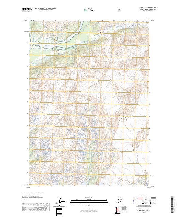 Cordova C-4 NW, AK — USGS 7.5-minute topo (2024)