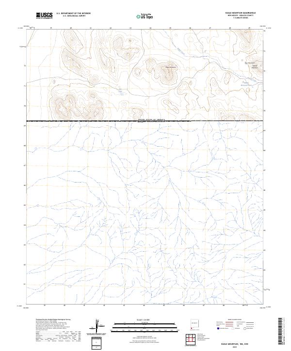 Eagle Mountain, NM,CHH, US — USGS 7.5-minute topo (2023)