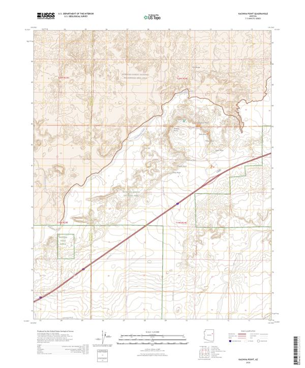 Kachina Point, AZ — USGS 7.5-minute topo (2026)