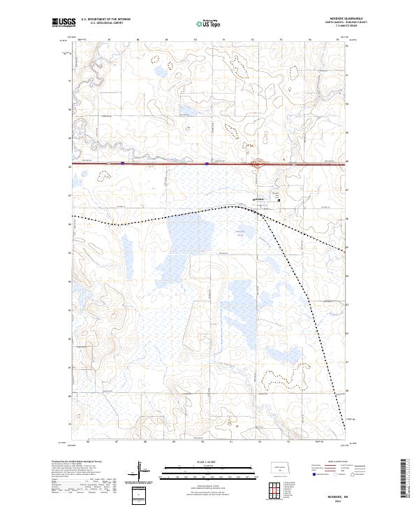 McKenzie, ND — USGS 7.5-minute topo (2024)