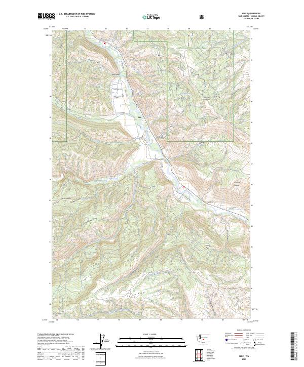 Nile, WA — USGS 7.5-minute topo (2023)