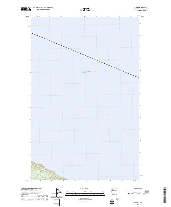 Slip Point, WA — USGS 7.5-minute topo (2023)
