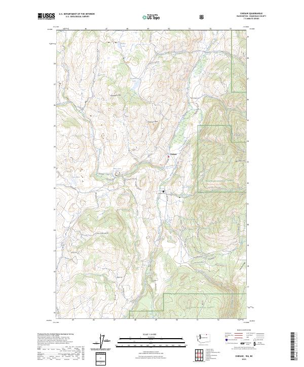 Chesaw, WA-BC — USGS 7.5-minute topo (2023)